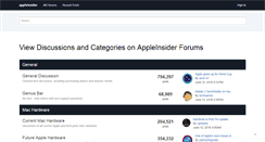 Desktop Screenshot of forums.appleinsider.com